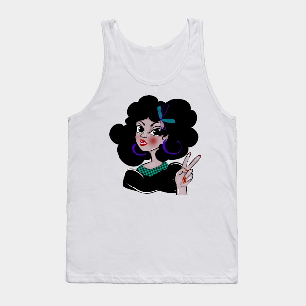 Charlie Tank Top by Boredartmo